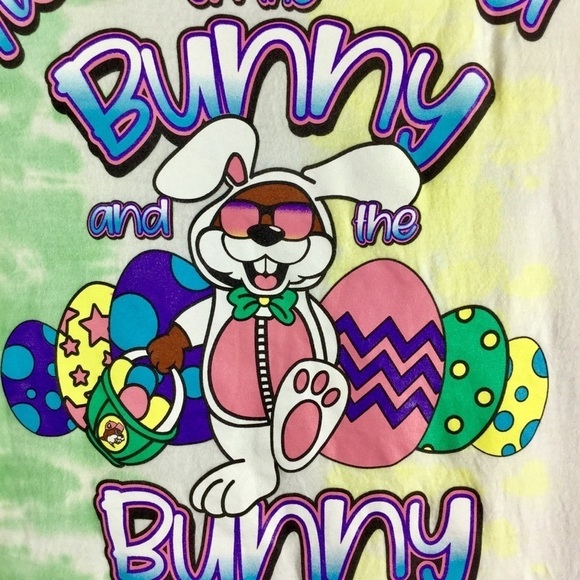 Buc-ee’s Plus Size Tie Dye Graphic Easter T-Shirt Size 3XL - Picture 12 of 12